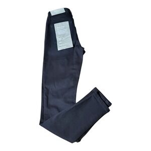 Everlane The Curvy High-Rise Skinny Jean Black Size 23 High Stretch Denim